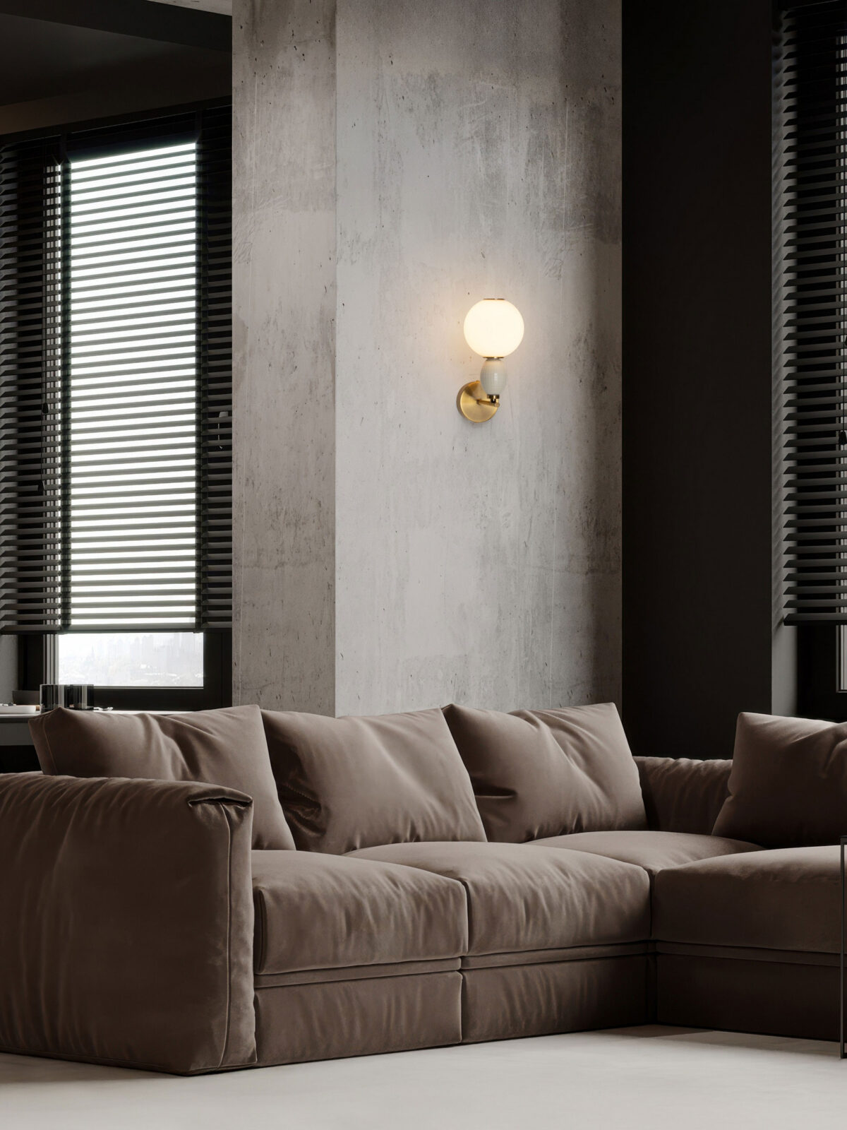 Аплик Nova Luce OBRIE 9009353 бял