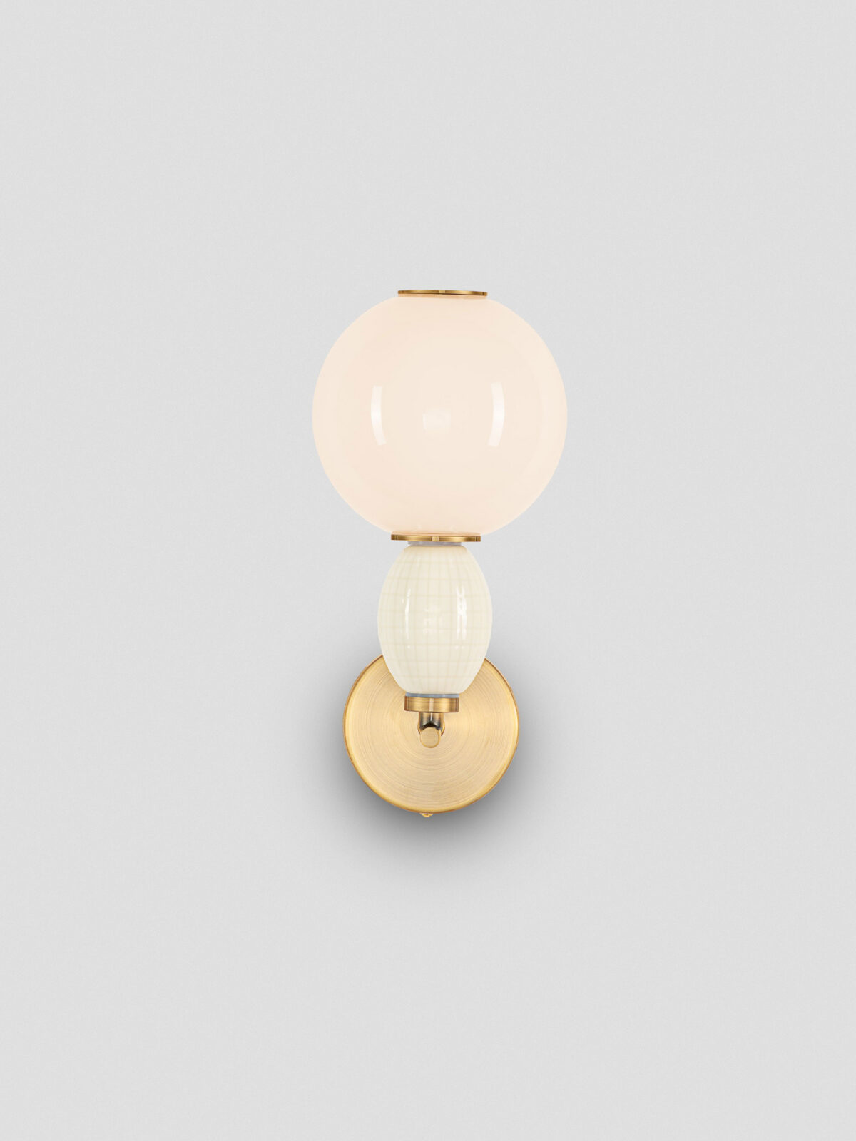 Аплик Nova Luce OBRIE 9009353 бял детайл 3