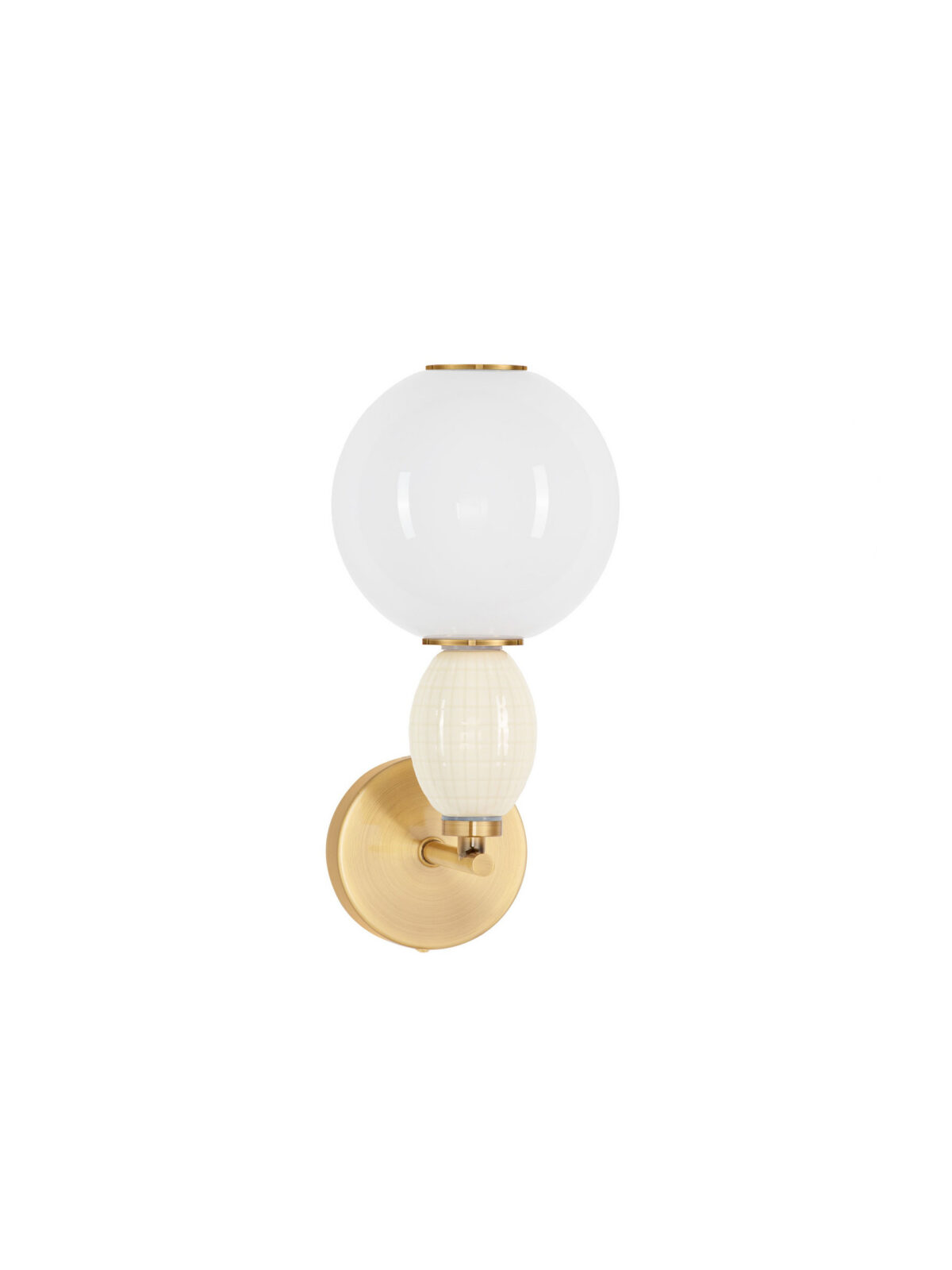Аплик Nova Luce OBRIE 9009353 бял детайл 4