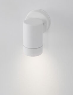 Фасаден аплик Nova Luce LIMBIO 9010601 бял детайл 3