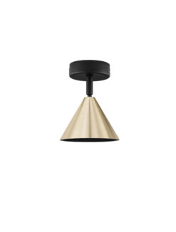 Плафониера Nova Luce CONICO 9011424 черен в интериор