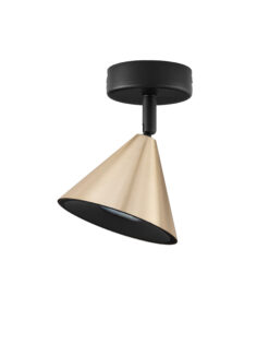 Плафониера Nova Luce CONICO 9011424 черен детайл 2