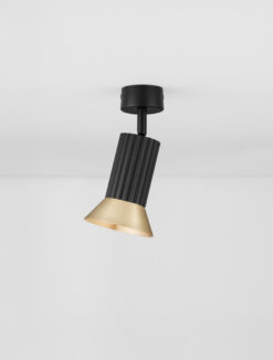 Плафониера Nova Luce LUVIA 9011440 черен детайл 4