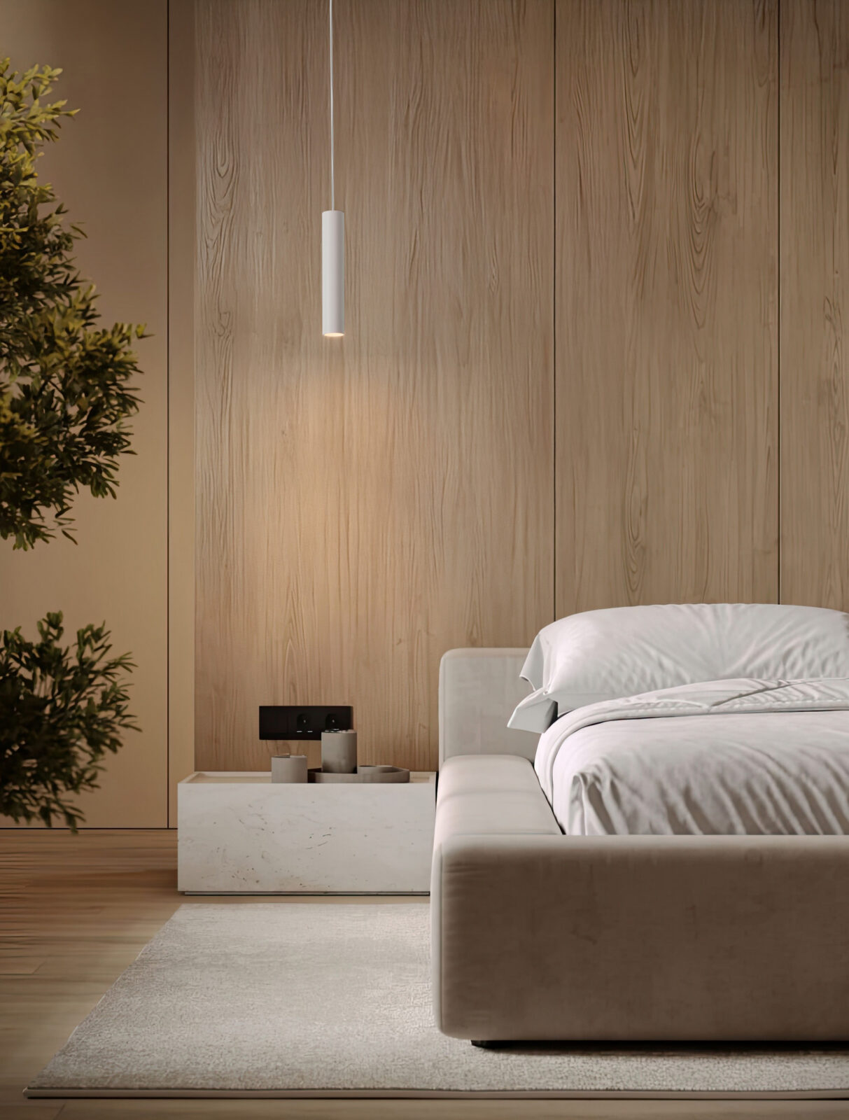 Пендел Nova Luce MOR 9011463 бял