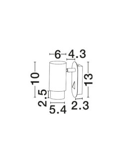 Аплик Nova Luce NIME 9011528 бял детайл 6