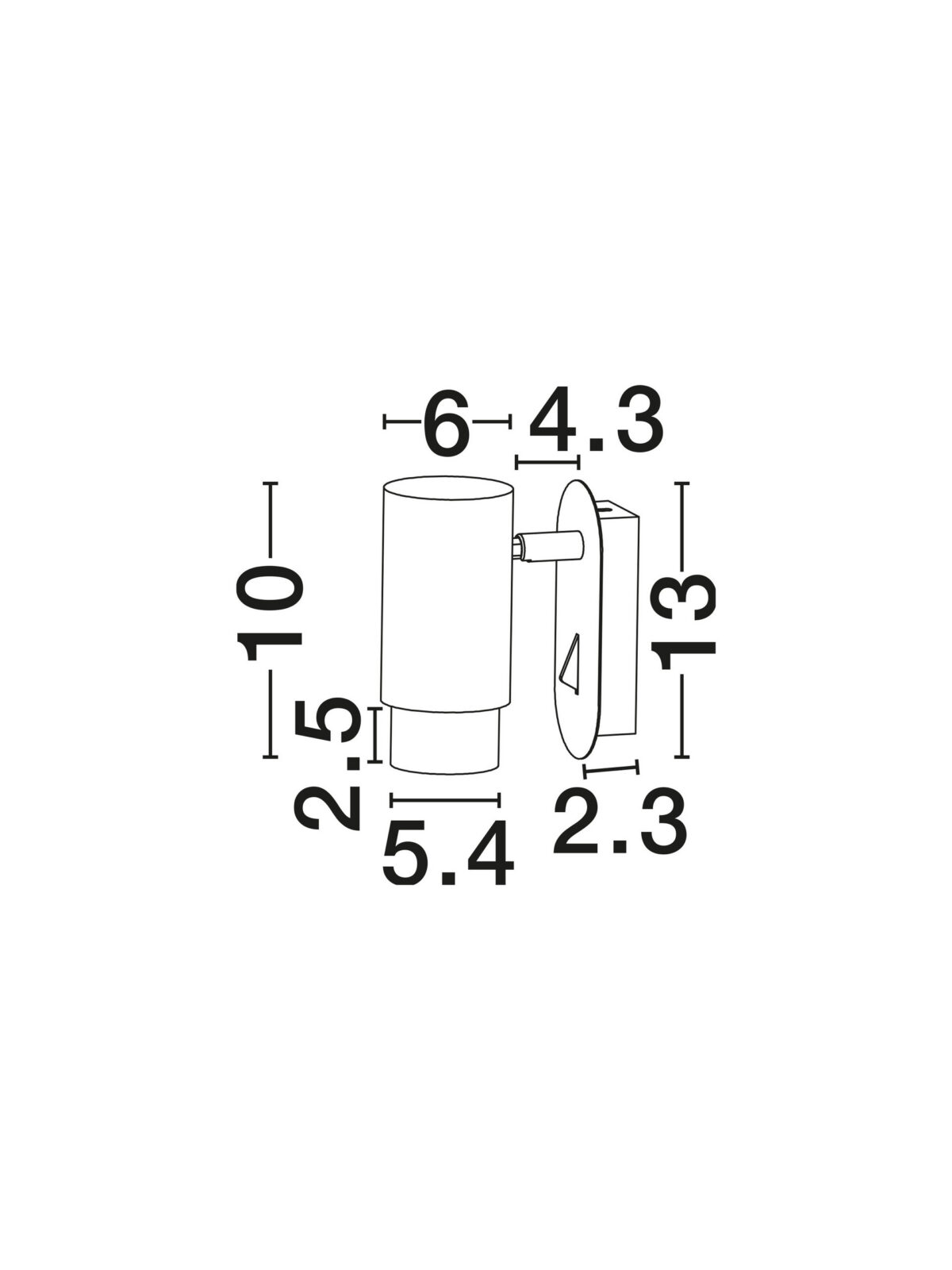 Аплик Nova Luce NIME 9011528 бял детайл 6