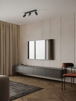 Спот Nova Luce REIG 9011536 черен
