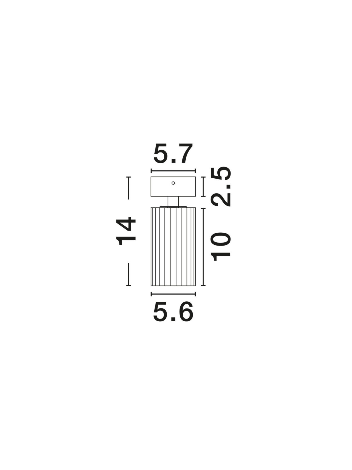 Плафониера Nova Luce ZELOS 9011600 бял детайл 6