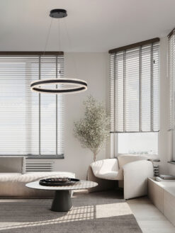 Полилей Nova Luce ALARO 9019726 черен