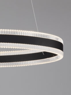 Полилей Nova Luce ALARO 9019726 черен детайл 4