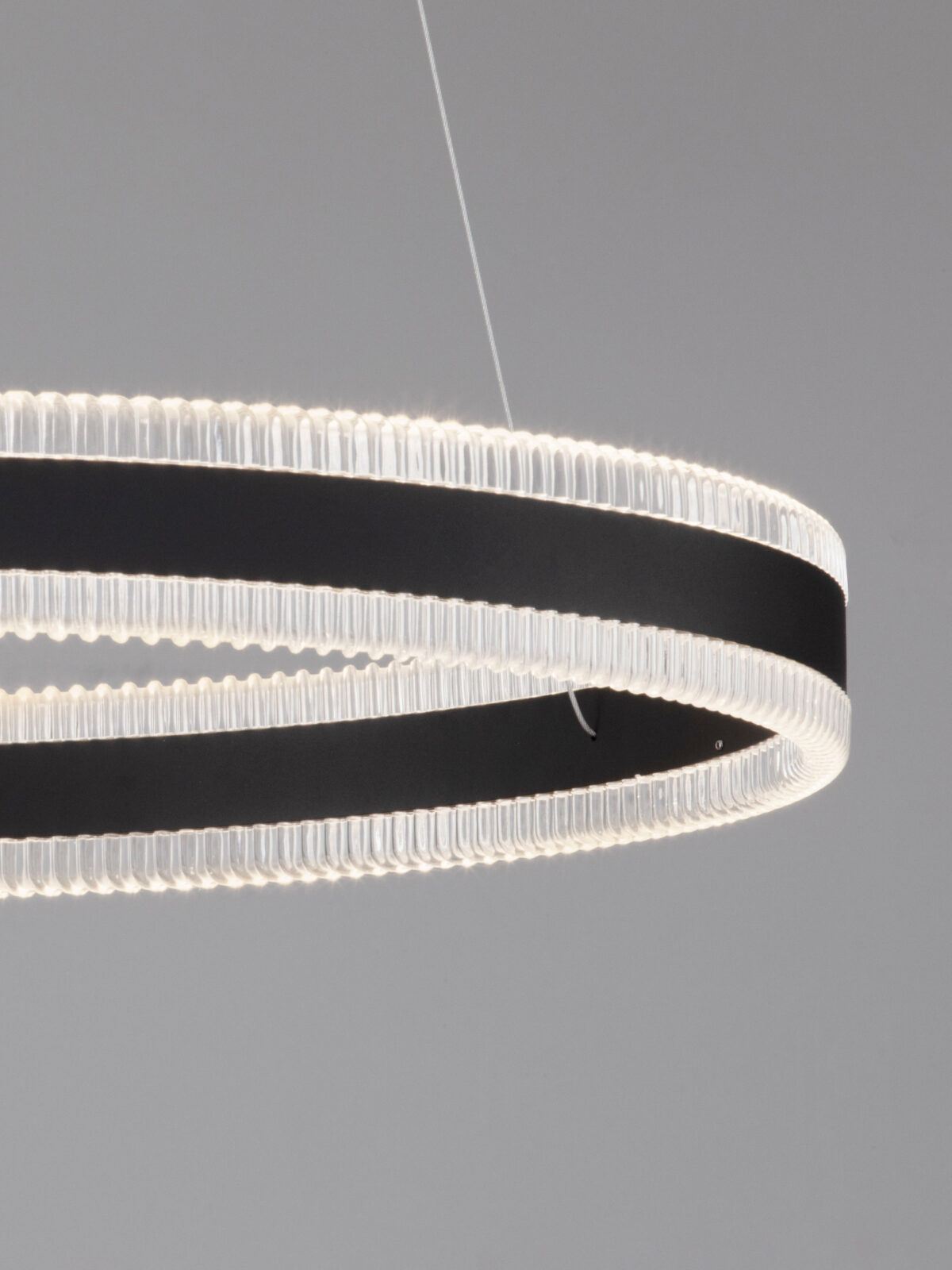 Полилей Nova Luce ALARO 9019726 черен детайл 4