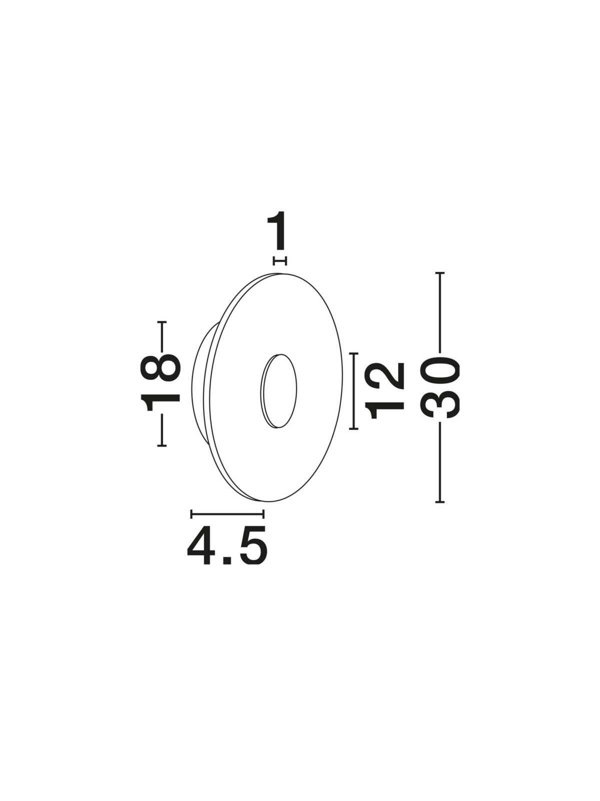 Аплик Nova Luce EMBER 9019753 златист детайл 6