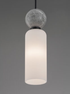 Пендел Nova Luce FILOMENA 9019792 сив детайл 5
