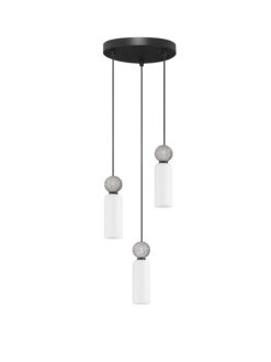 Пендел Nova Luce FILOMENA 9019793 сив в интериор