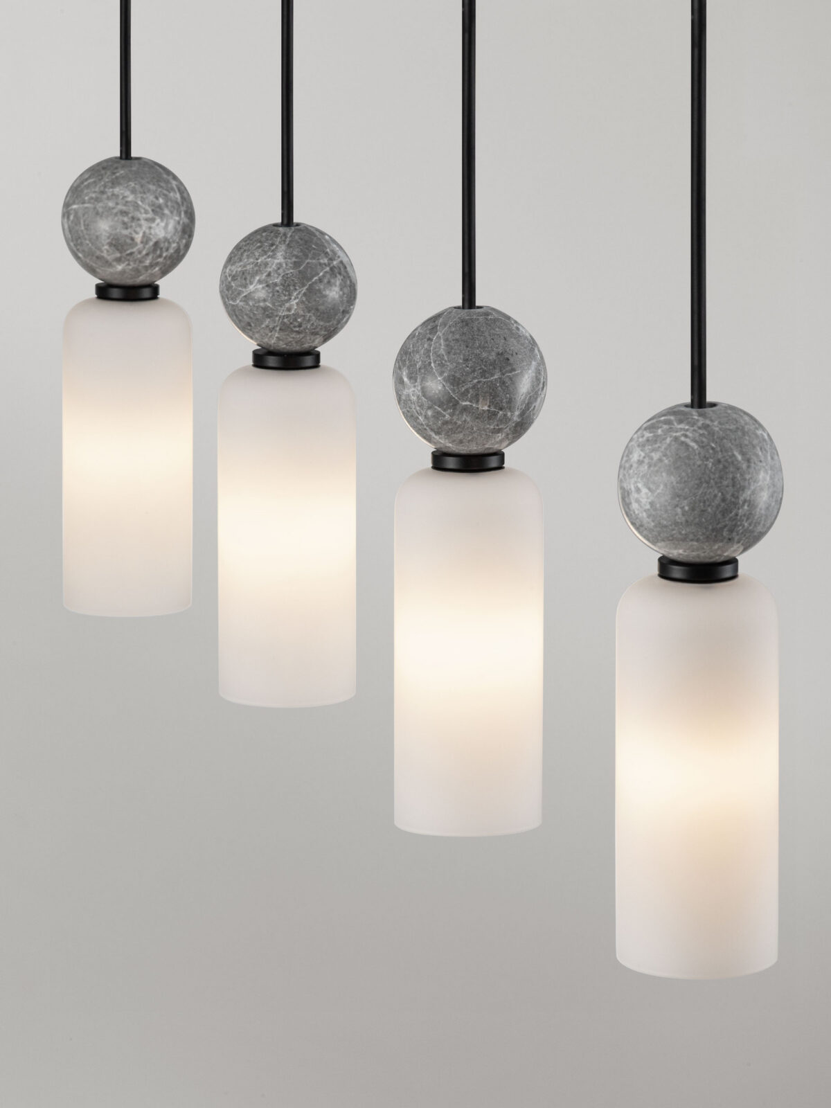 Полилей Nova Luce FILOMENA 9019794 сив детайл 4