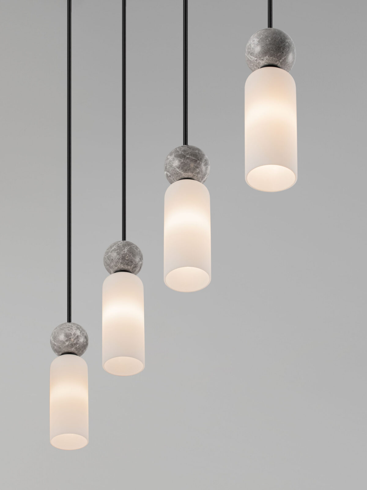 Полилей Nova Luce FILOMENA 9019794 сив детайл 5