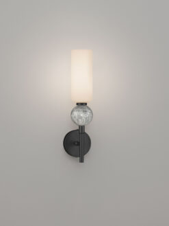 Аплик Nova Luce FILOMENA 9019795 сив детайл 3