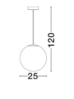 Пендел Nova Luce SERITA 9019810 златист детайл 2
