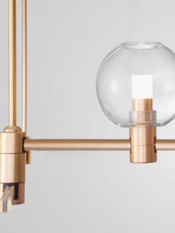 Магнитно тяло Nova Luce CRON 9028310 златист детайл 3