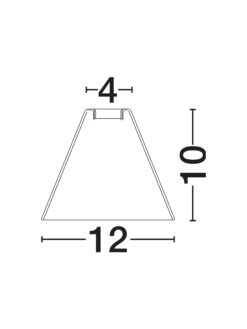 Стъкло за тяло Nova Luce DECORATIVE MAGNETIC 9028804 прозрачен детайл 4