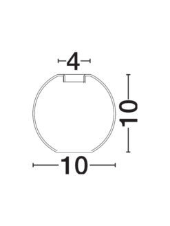 Стъкло за тяло Nova Luce DECORATIVE MAGNETIC 9028805 прозрачен детайл 7