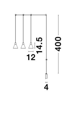 Магнитно тяло Nova Luce MARGE 9028813 златист детайл 7