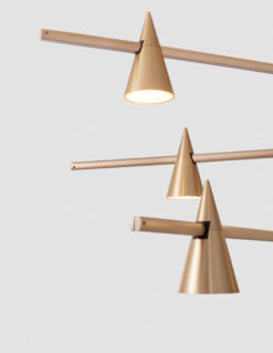 Полилей Nova Luce FEDON 9028820 златист детайл 5