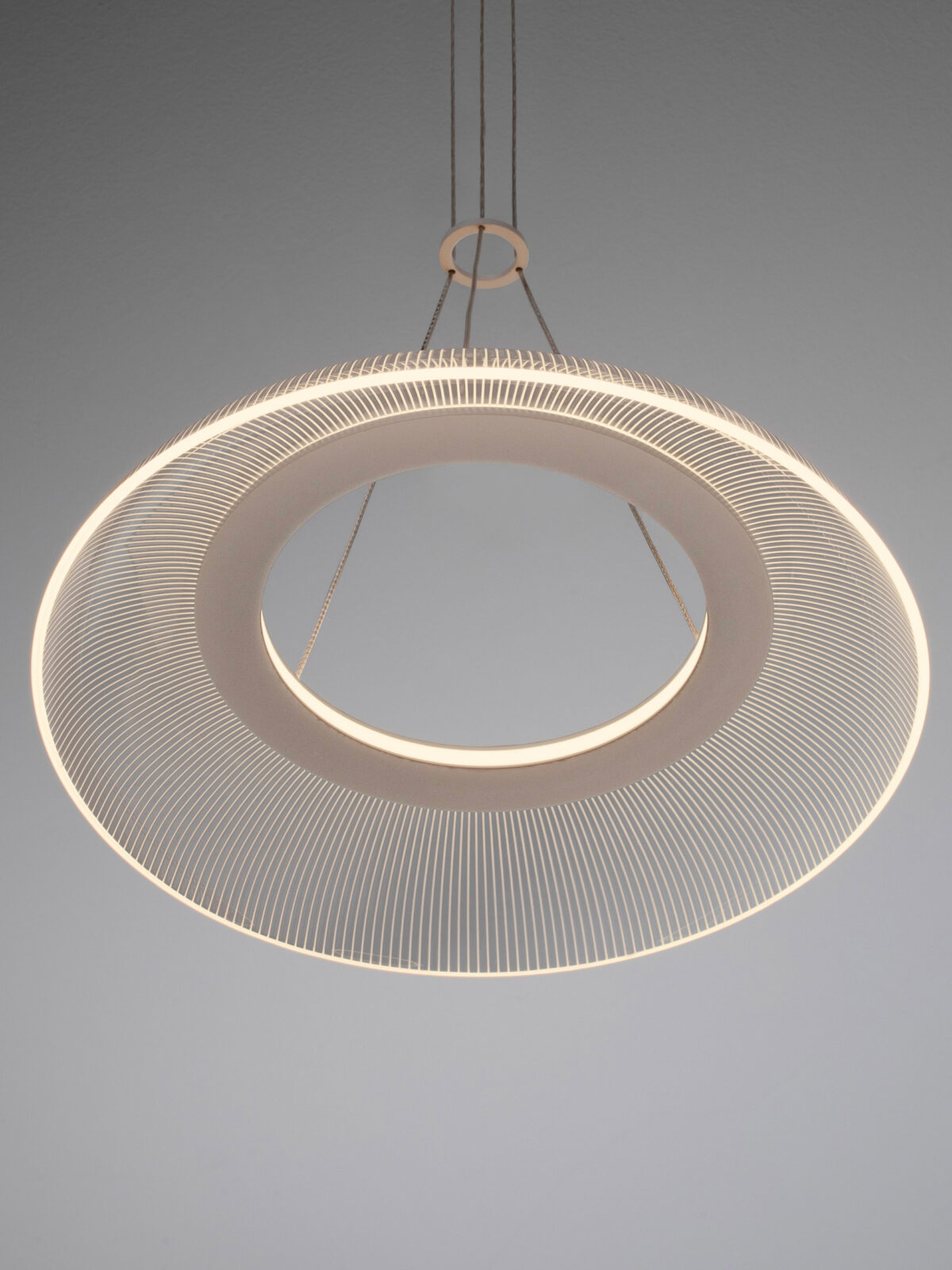 Полилей Nova Luce MANTLE 9030109 бял детайл 4