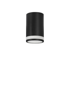 Луна за външен монтаж Nova Luce ESCA 9030417 черен в интериор