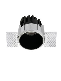 Луна за вграждане Nova Luce TALUS 9030656 черен в интериор