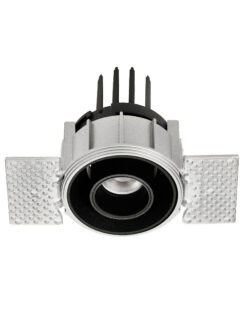 Луна за вграждане Nova Luce OTIUM 9030673 черен в интериор