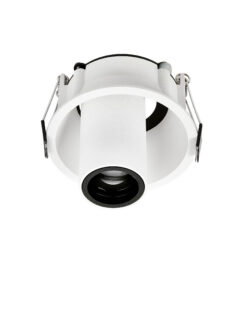 Луна за вграждане Nova Luce OTTO 9030689 бял в интериор