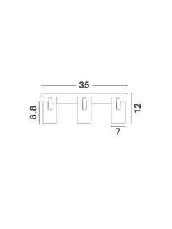 Спот Nova Luce ESTO 9030783 черен детайл 3