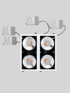 Луна за вграждане Nova Luce OBLIO 9030893 бял детайл 2