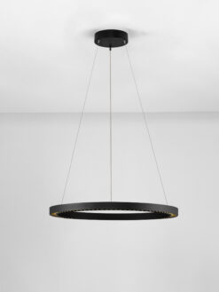 Полилей Nova Luce DEOS 9030894 черен в интериор