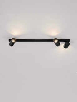 Плафониера Nova Luce OSO 9030912 черен детайл 4