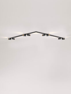 Плафониера Nova Luce OSO 9030918 черен детайл 3