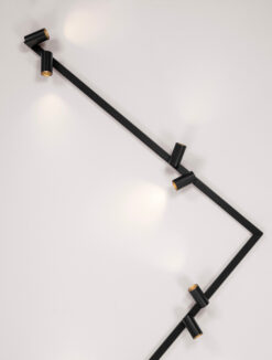 Плафониера Nova Luce OSO 9030918 черен детайл 5