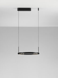 Полилей Nova Luce LUNETTE 9030924 черен детайл 4