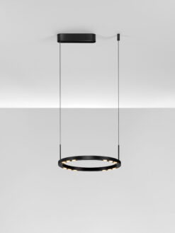 Полилей Nova Luce LUNETTE 9030924 черен детайл 6