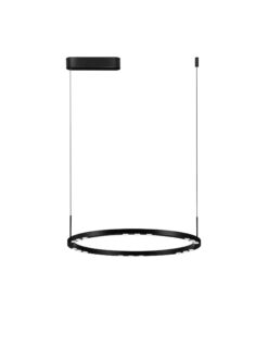 Полилей Nova Luce LUNETTE 9030925 черен детайл 2
