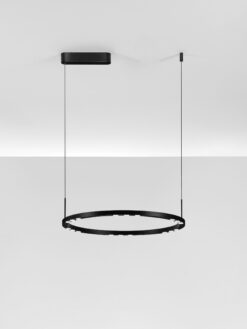 Полилей Nova Luce LUNETTE 9030925 черен детайл 5