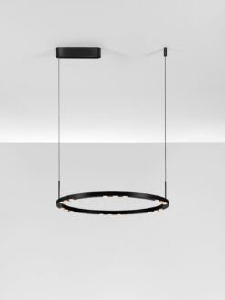 Полилей Nova Luce LUNETTE 9030925 черен детайл 6