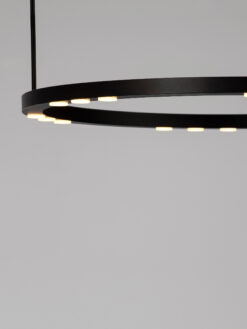 Полилей Nova Luce LUNETTE 9030925 черен детайл 7
