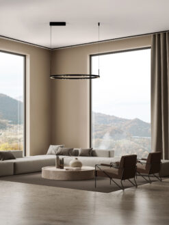 Полилей Nova Luce LUNETTE 9030926 черен
