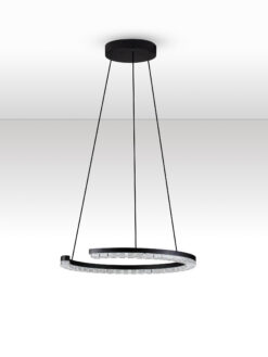 Полилей Nova Luce GREAMY 9030950 черен детайл 2