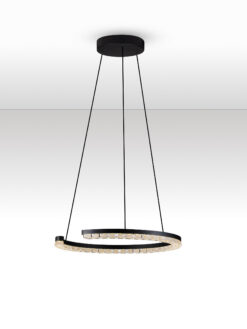 Полилей Nova Luce GREAMY 9030950 черен детайл 3