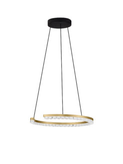 Полилей Nova Luce GREAMY 9030952 златист в интериор