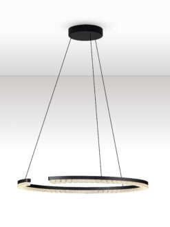 Полилей Nova Luce GREAMY 9030954 черен детайл 3