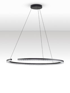 Полилей Nova Luce GREAMY 9030956 черен детайл 2